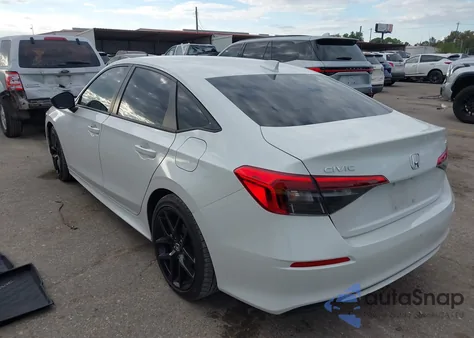 2023 Honda Civic Sport z USA, uszkodzony, nr VIN 2HGFE2F50PH558755